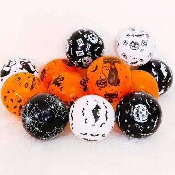 Set de 10 de baloane pentru petrecerea de Halloween - negru