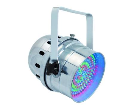 Proiector lumini disco LED PAR 64 RGB reflector cu LED-uri