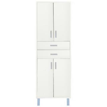 Dulap inalt Nerva 60 cu 4 usi si 2 sertare, alb de la Leziter Kft.