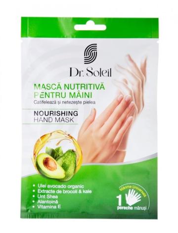 Manusi masca nutritiva pentru maini Dr. Soleil de la Medaz Life Consum Srl