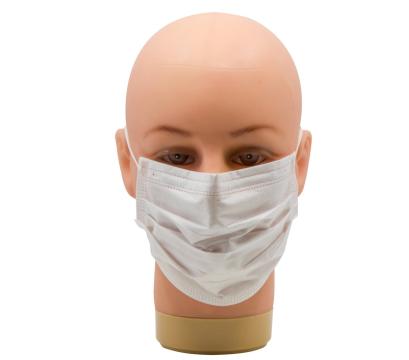 Masti chirurgicale 3 straturi cu elastic - albe - 50 buc de la Medaz Life Consum Srl