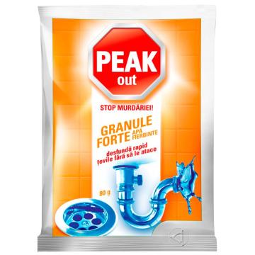 Granule Forte desfundat tevi cu apa firebinte - Peak Out de la Medaz Life Consum Srl