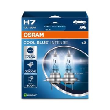 Set 2 Becuri Osram H7 Cool Blue Intense Next Gen 55W