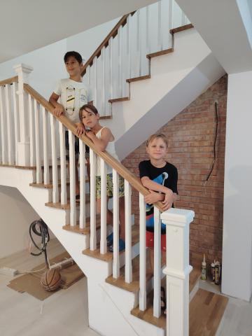 Balustrada lemn frasin alb Valu lu Traian