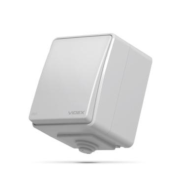 Comutator extern 1 grup IP65 gri Videx Binera de la Casa Cu Bec Srl