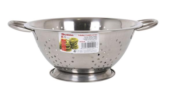 Strecuratoare inox profesionala, 24 cm