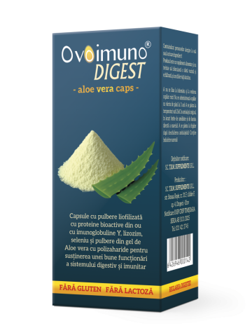 Supliment alimentar Ovoimuno Digest - aloe vera caps de la T.R.M. Supplements Srl