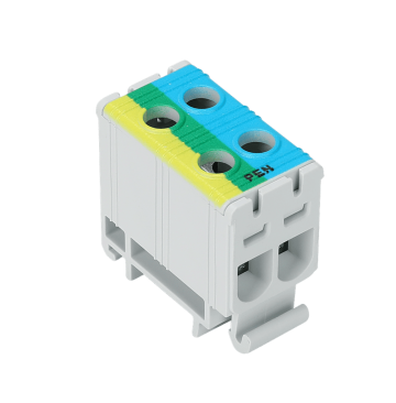 Clema de derivatie Fleal 16/2KZS albastra-verde-galben