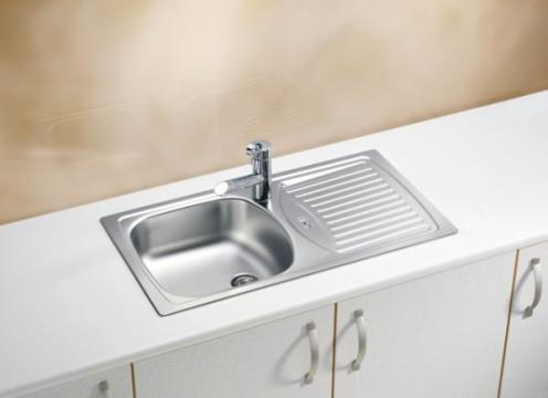 Chiuveta incastrabila Basic 150 satin DR de la Sembazuru Art Srl
