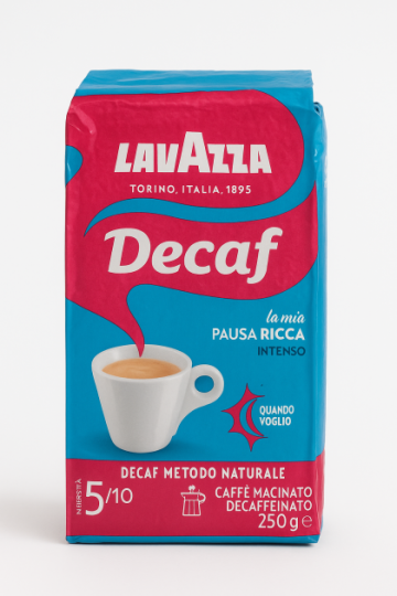 Cafea decafeinizata Lavazza Dek Intenso 250 g