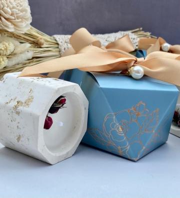 Lumanari in recipient din ceara de soia cu aroma de fructe de la Myri Montaggi Srl