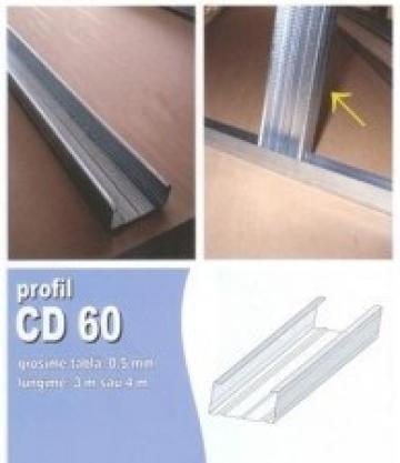 Profil CD60, 0.6mm grosime, 4 metri de la URBANIX SRL