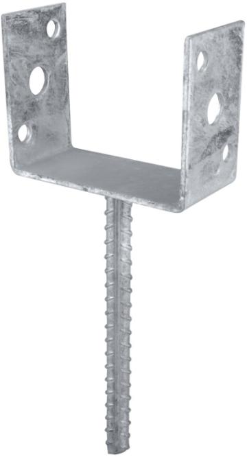 Papuc reazem U SU cu picior imbinare lemn / 151x60x102x4 de la PDET Atlantic Distribution Srl