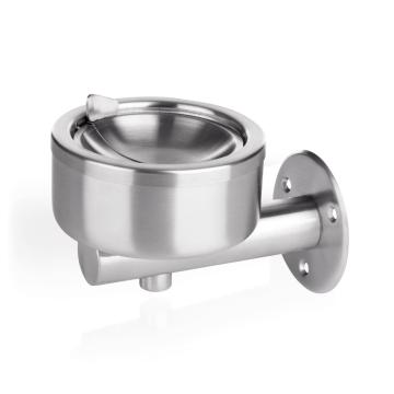 Scrumiera de perete, inox, 12x14 cm de la Ad Horeca Concept Srl