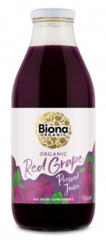 Suc de struguri rosii bio 750ml Biona de la Supermarket Pentru Tine Srl