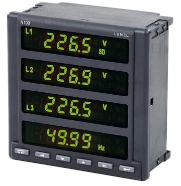 Analizor Lumel N100-21100E0, 3x230/400 V, intrare impuls de la Braistore Srl