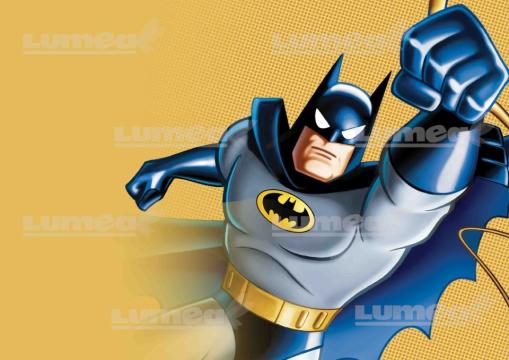 Imagine comestibila tort din Zahar Batman Clasic