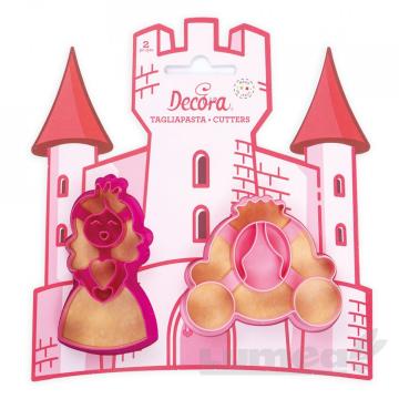Set decupatoare, printesa, 2 buc. - Decora