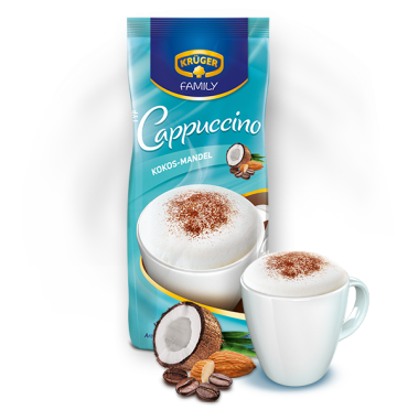 Cappuccino Kruger family cocos-migdale 500 g de la Activ Sda Srl