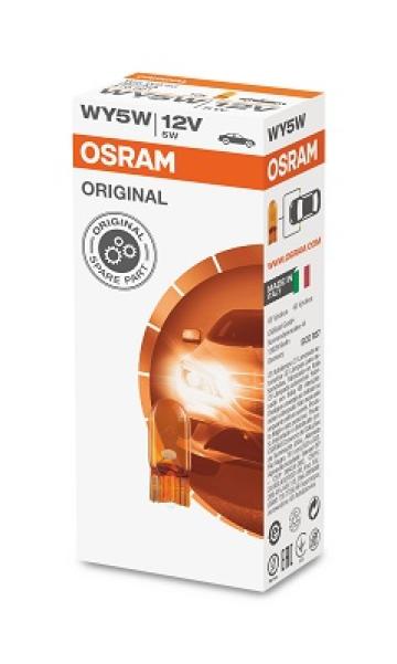 Bec 12V WY5W original set 10 buc Osram de la Auto Care Store Srl