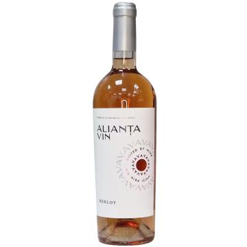 Vin demisec rose Merlot, alianta 0.75L de la Sorana Prodcom Srl