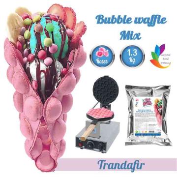 Premix pentru roz Bubble Waffle trandafir de la Don Gelato