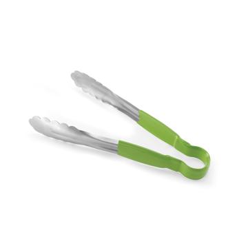 Cleste de servire, HACCP, verde, (L)250 mm, maner PVC