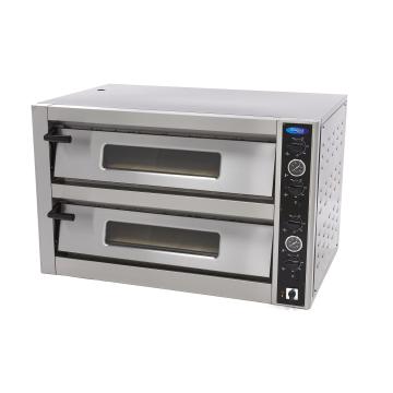 Cuptor electric Deluxe dublu 6+6 pizza 30 cm, 400V