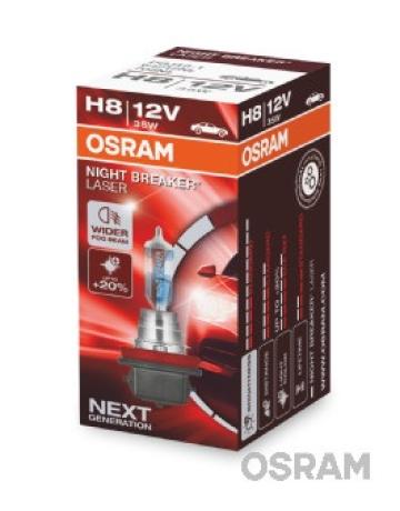 Bec 12V H8 35 W Night Breaker Laser Nextgen +150% Osram