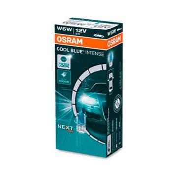 Bec 12V W5W Cool Blue Intense Nextgen set 10 buc. Osram