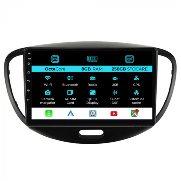 Navigatie Dedicata Hyundai I10 (2007 - 2013), 9Inch, 8Gb Ram de la Nav Store