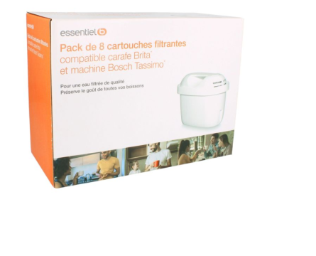 Set 8 filtre Brita espressor Bosch Tassimo