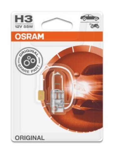 Bec 12V H3 55 W blister 1 buc Osram de la Auto Care Store Srl