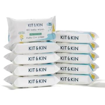Servetele umede biodegradabile Kit&Kin, 600 de bucati de la Stiki Concept Srl