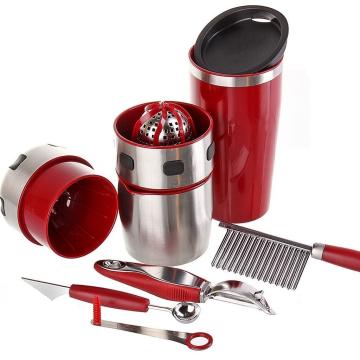 Storcator fructe si legume Pro V Juicer + shaker