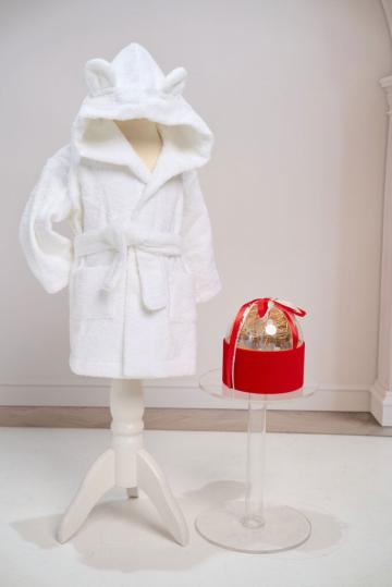 Set A doua zi - halat si plante traditionale - rosu de la Andreeatex