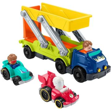 Jucarie masinuta Fisher Price Little People, HBX23