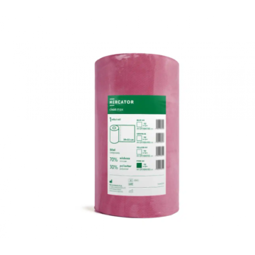 Laveta profesionala de curatare, Clean Max 44 m/ rola, roz de la Sanito Distribution Srl
