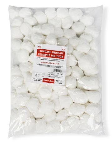 Tampoane chirurgicale nesterile 30 x 30 cm de la Medaz Life Consum Srl