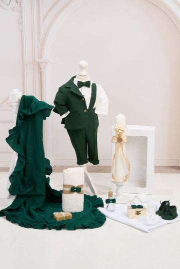Set Gruia verde + Trusou + Lumanare de la Andreeatex