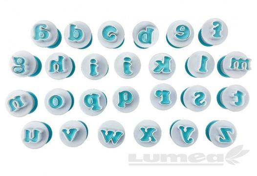 Set decupatoare litere mici, 26 bucati - Lumea