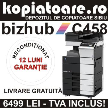 Copiator color BizHub C458 second hand de la Kopiatoare.ro