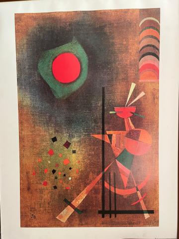 Poster Wassily Kandinsky Aufleuchten de la Posete-Tablou S.R.L.