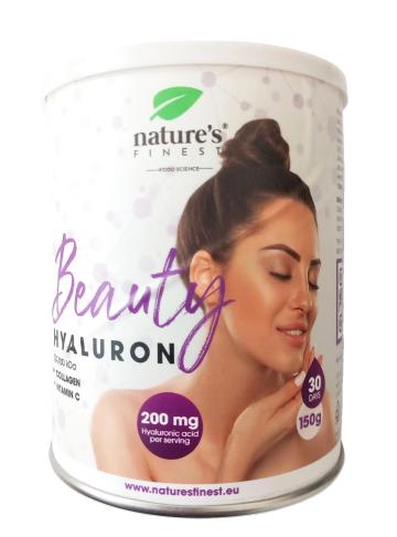 Collagen Beauty cu acid hyaluronic, Nature's Finest 150g de la Biovicta