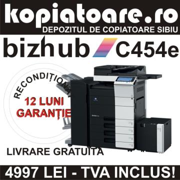 Copiator second hand Konica Minolta BizHub C454e de la Kopiatoare.ro