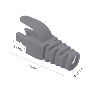 Manson protectie mufa RJ45, gri (100buc) RJ45-CAP-GY