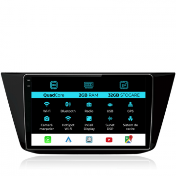 Navigatie dedicata Volkswagen Tiguan (2016 - 2023), 10 inch