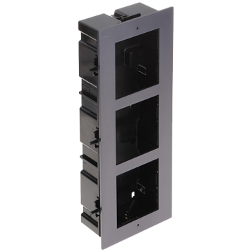 Rama montaj ingropat, 3 module, pentru interfon modular