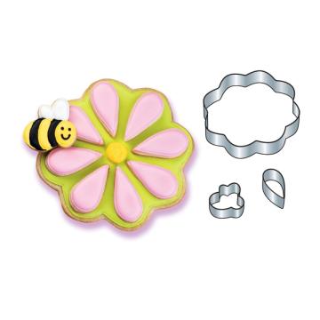 Set decupatoare Floare, Petale, Albinuta - Wilton - Wilton de la Lumea Basmelor International Srl