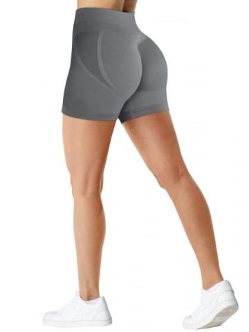 Pantaloni scurti, elastici, cu talie inalta pentru sport